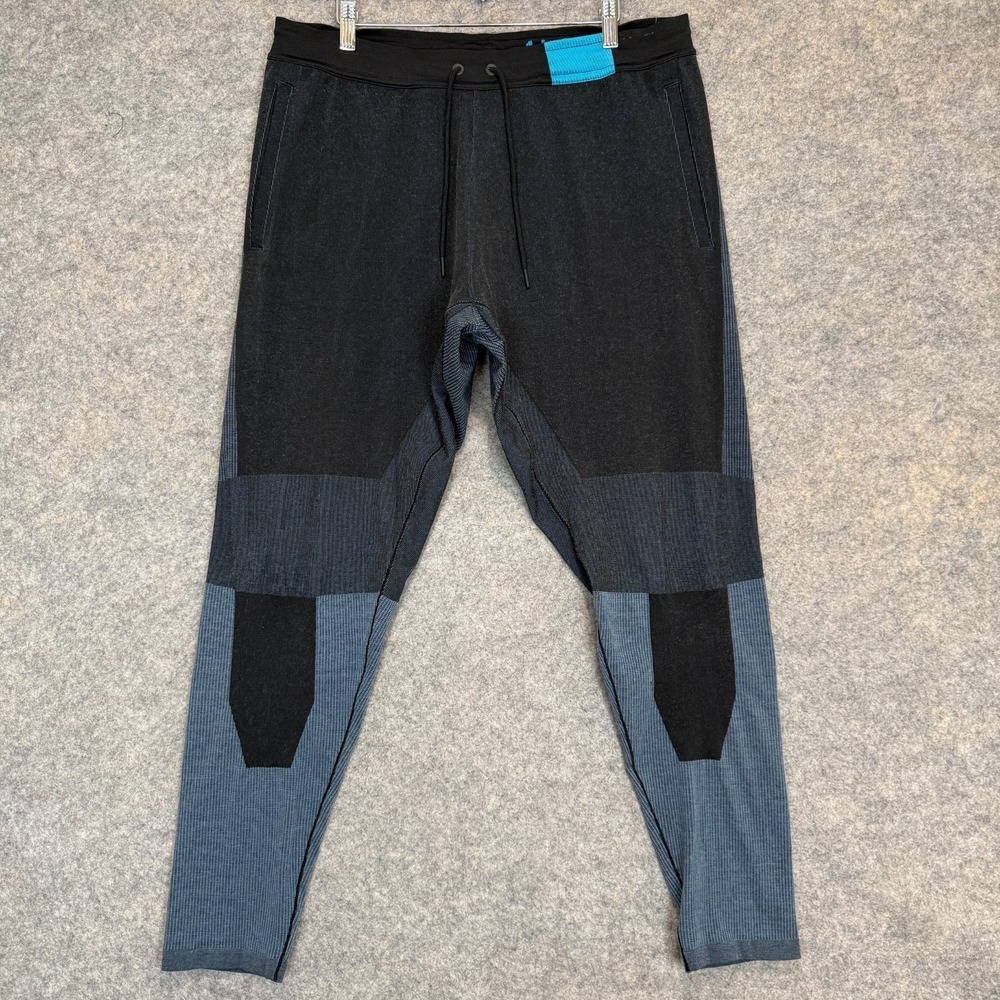 Nike Sportswear Tech Pack Knit Jogger Pants Mens 2XL Blue Black ar1589-012